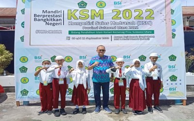 MIN 1 BOLAANG MONGONDOW TIMUR MENGIKUTI DAN IKUT MERAMAIKAN KSM TINGKAT PROVINSI TAHUN 2022 YANG DIADAKAN DI MANADO